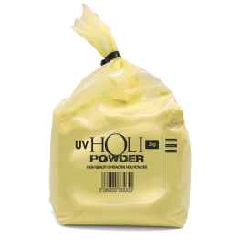 Polvos holi UV neón amarillo 2,2 kg