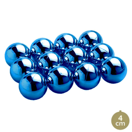 Paquete bolas 4 cm Azul
