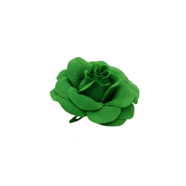 Flor flamenca bebé verde