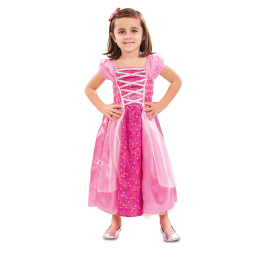 Disfraz de princesa rosa talla 5-6 años para niña
