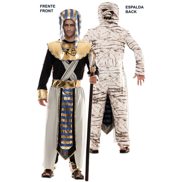Disfraz de Double Fun! Egipcio-Momia Talla XL para hombre