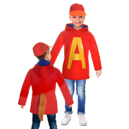 Disfraz de Alvin para niño